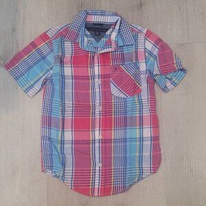 Tommy Hilfiger boys small 8/10 button down